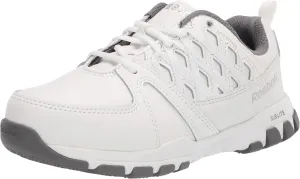 Reebok Work Women's RB434 Sublite Cushion Work Safety Toe Athletic Steel Oxford Shoe White