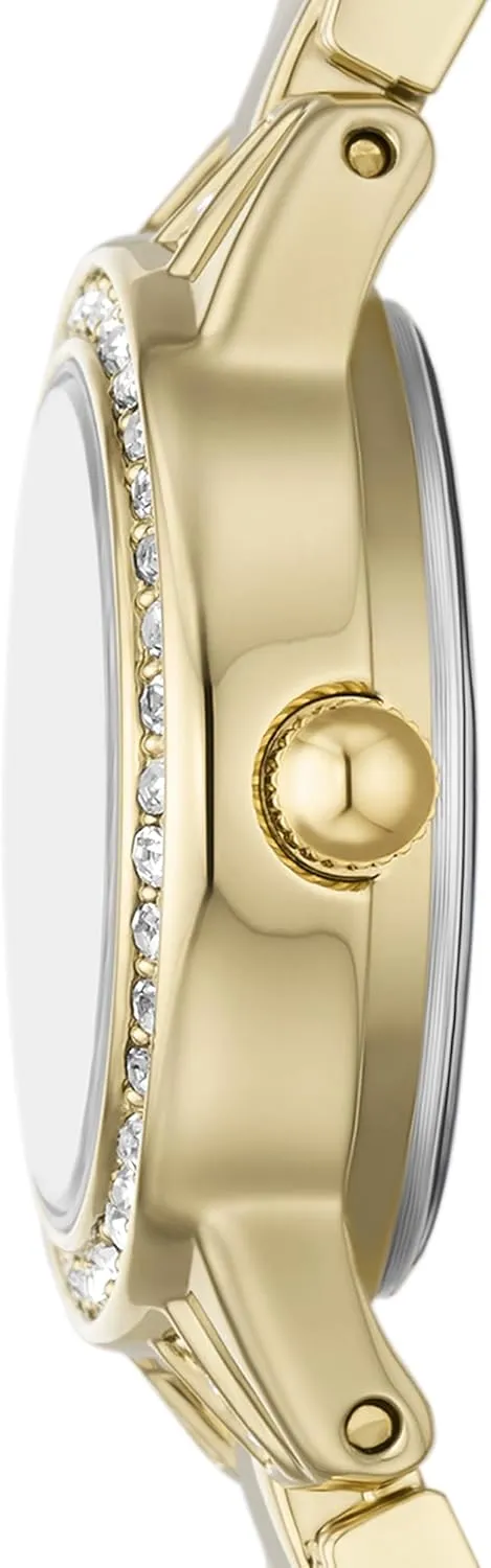RELIC by Fossil Women's Tenley Three-Hand Gold Alloy Metal Bracelet Watch (Model: ZR34506)