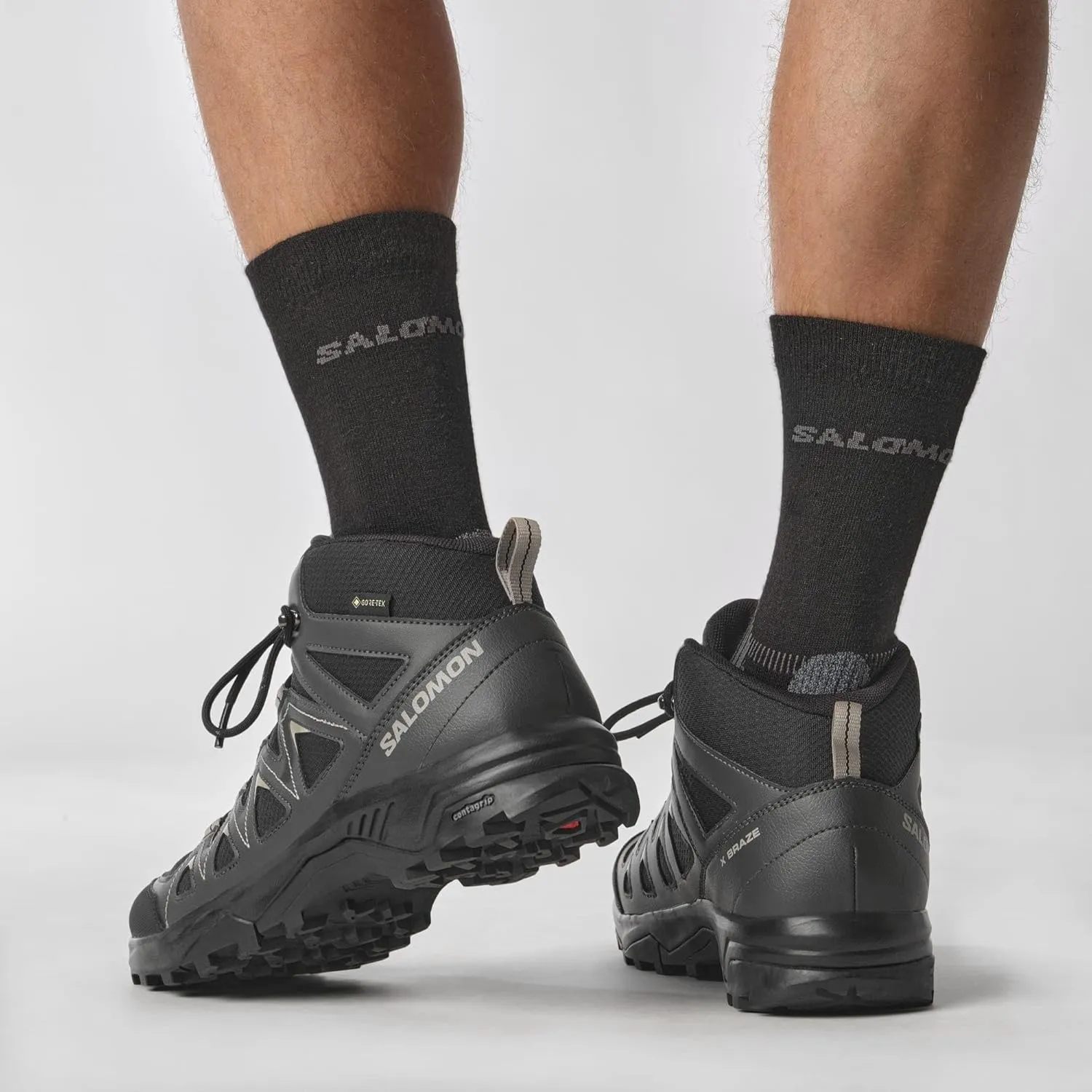 SALOMON Men's Mid-Top Hiking Shoe
