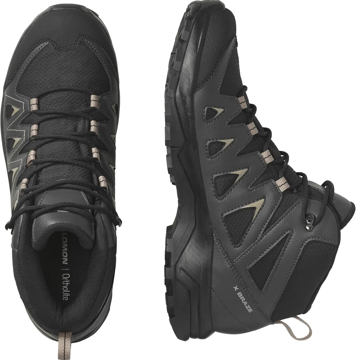 SALOMON Men's Mid-Top Hiking Shoe