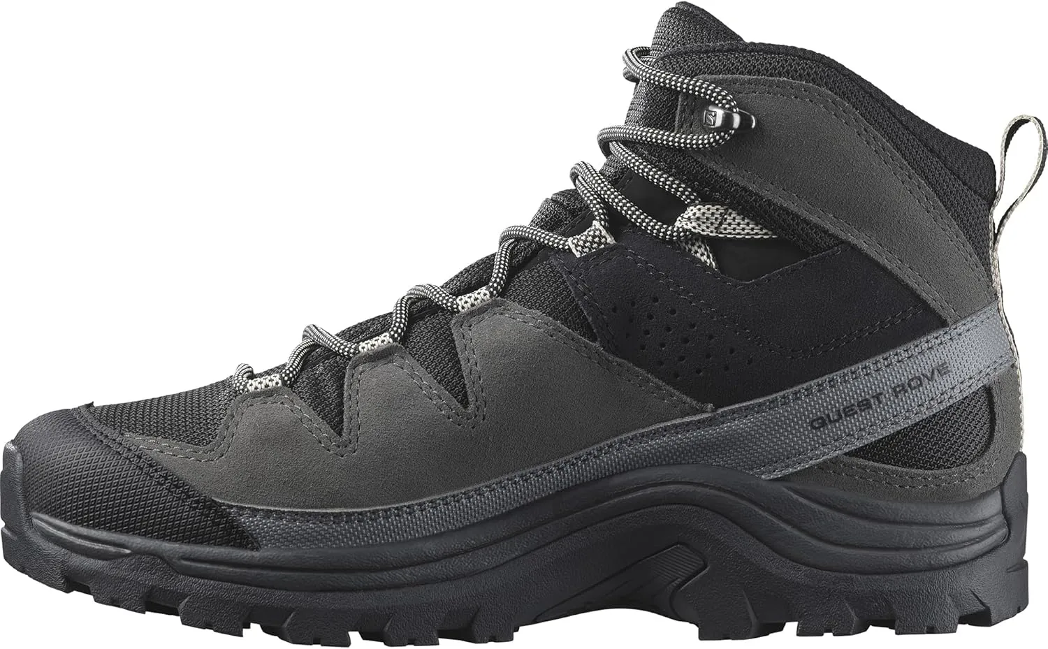 Salomon Womens Quest Rove Gore-Tex, Waterproof Backpacking & Hiking Suede Leather Boots