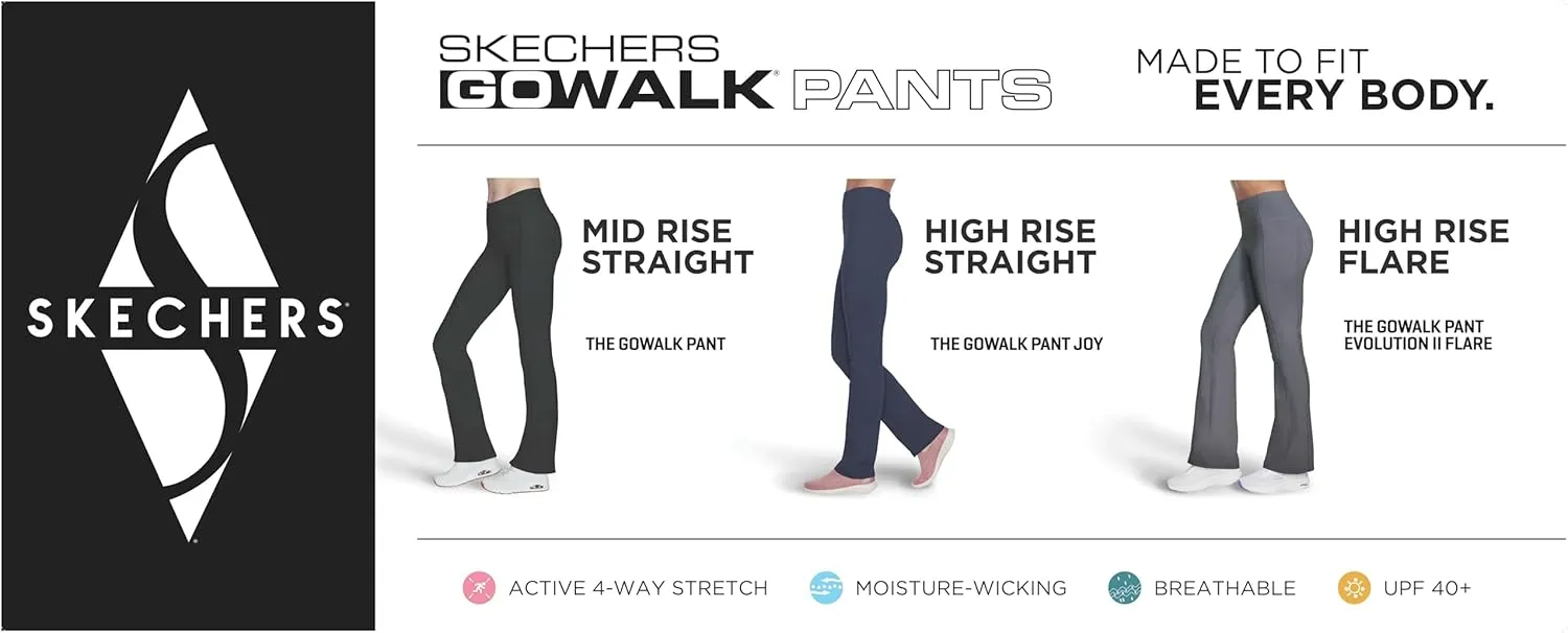 Skechers Women's Go Walk High Waisted Evolution Flare Pant