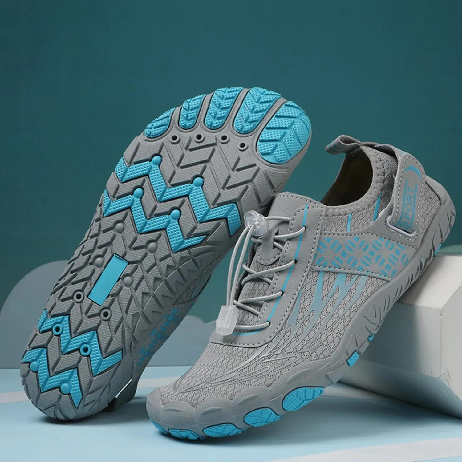 Slip on Walking Shoes Women Dressy Knitted Non Slip Vintage Wide Running Shoes Breathable Gym Workout Shoes Ladies 2024 Fashion Sneakers