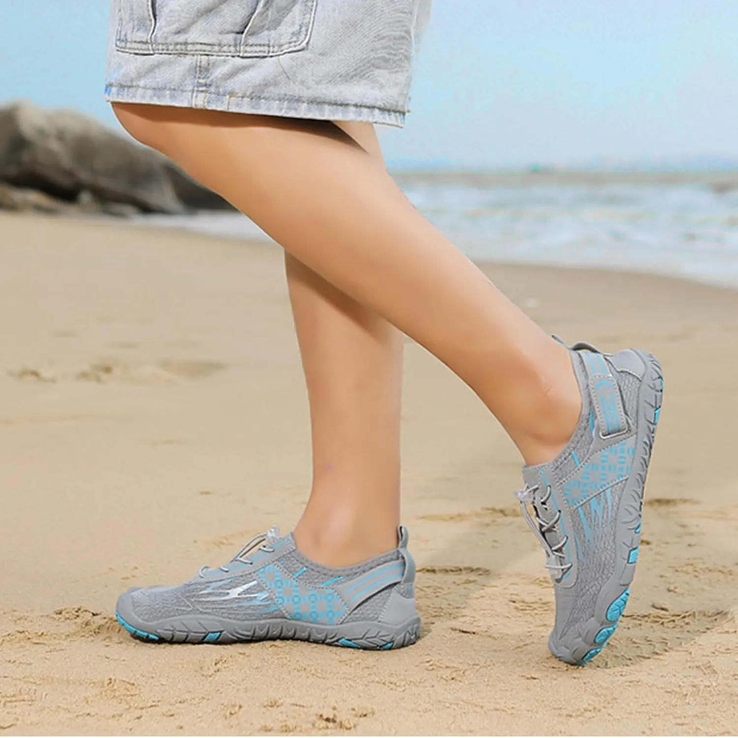 Slip on Walking Shoes Women Dressy Knitted Non Slip Vintage Wide Running Shoes Breathable Gym Workout Shoes Ladies 2024 Fashion Sneakers