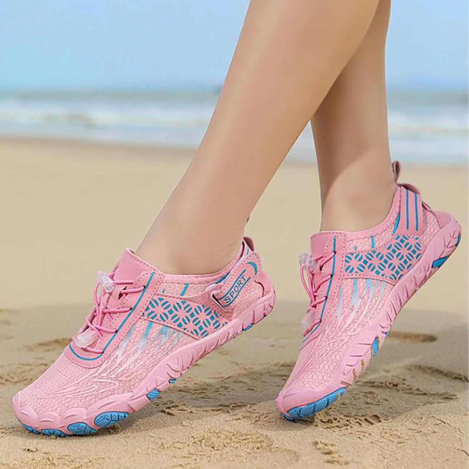 Slip on Walking Shoes Women Dressy Knitted Non Slip Vintage Wide Running Shoes Breathable Gym Workout Shoes Ladies 2024 Fashion Sneakers