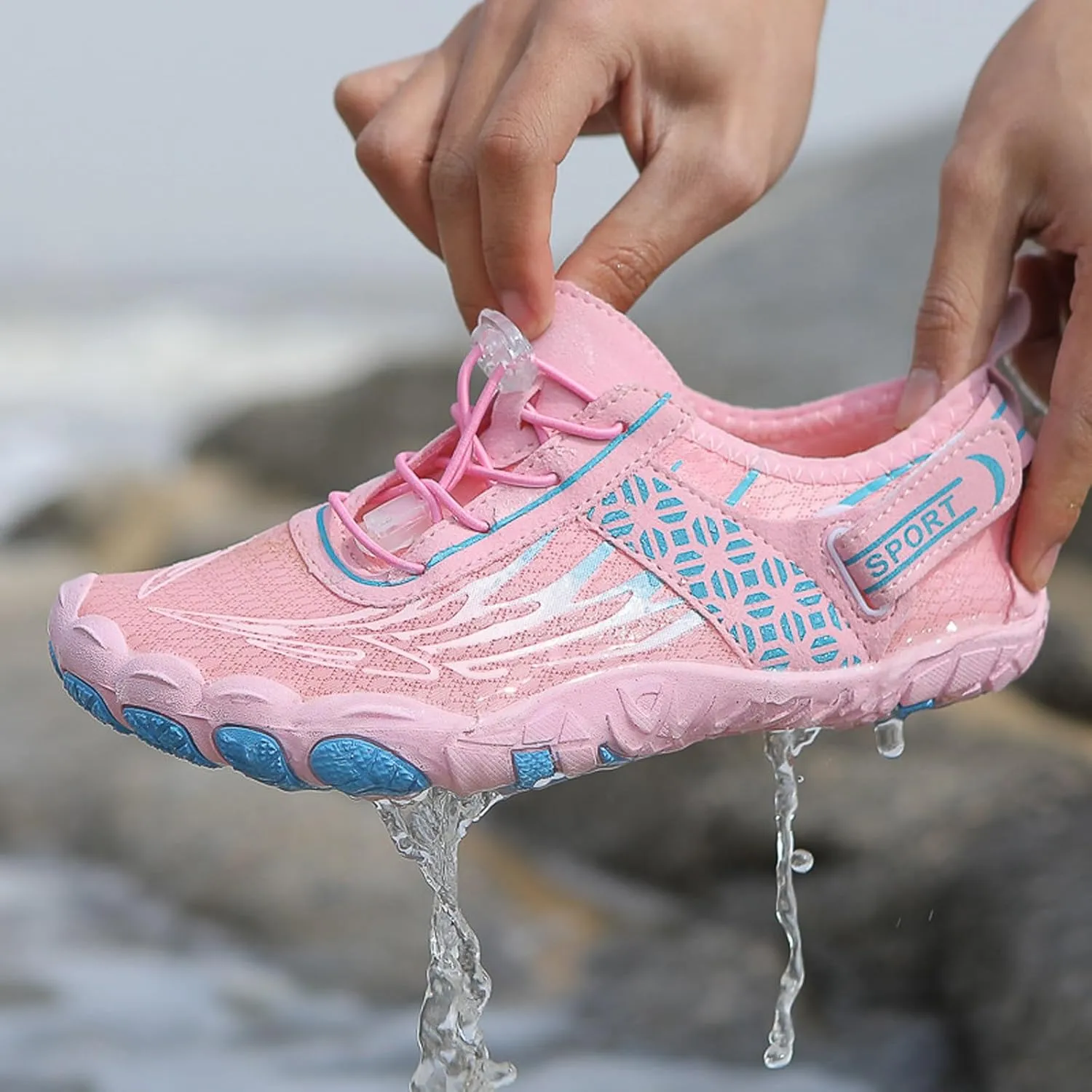 Slip on Walking Shoes Women Dressy Knitted Non Slip Vintage Wide Running Shoes Breathable Gym Workout Shoes Ladies 2024 Fashion Sneakers