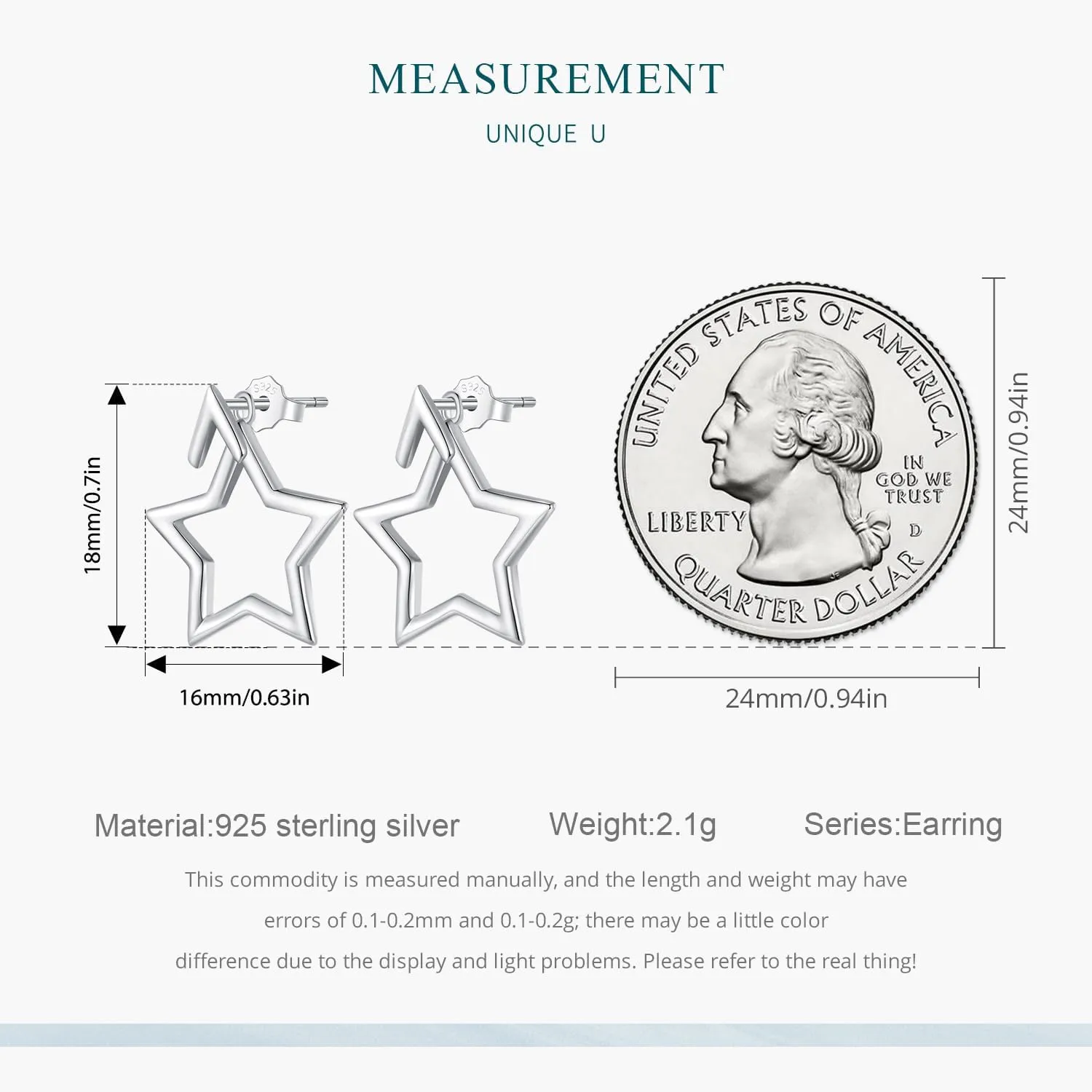 Sterling Silver Earrings for Women Hypoallergenic Stud Earrings for Girls Cute Lightweight Earrings Simple Earrings for Teen Gril Gifts Trendy Stuff