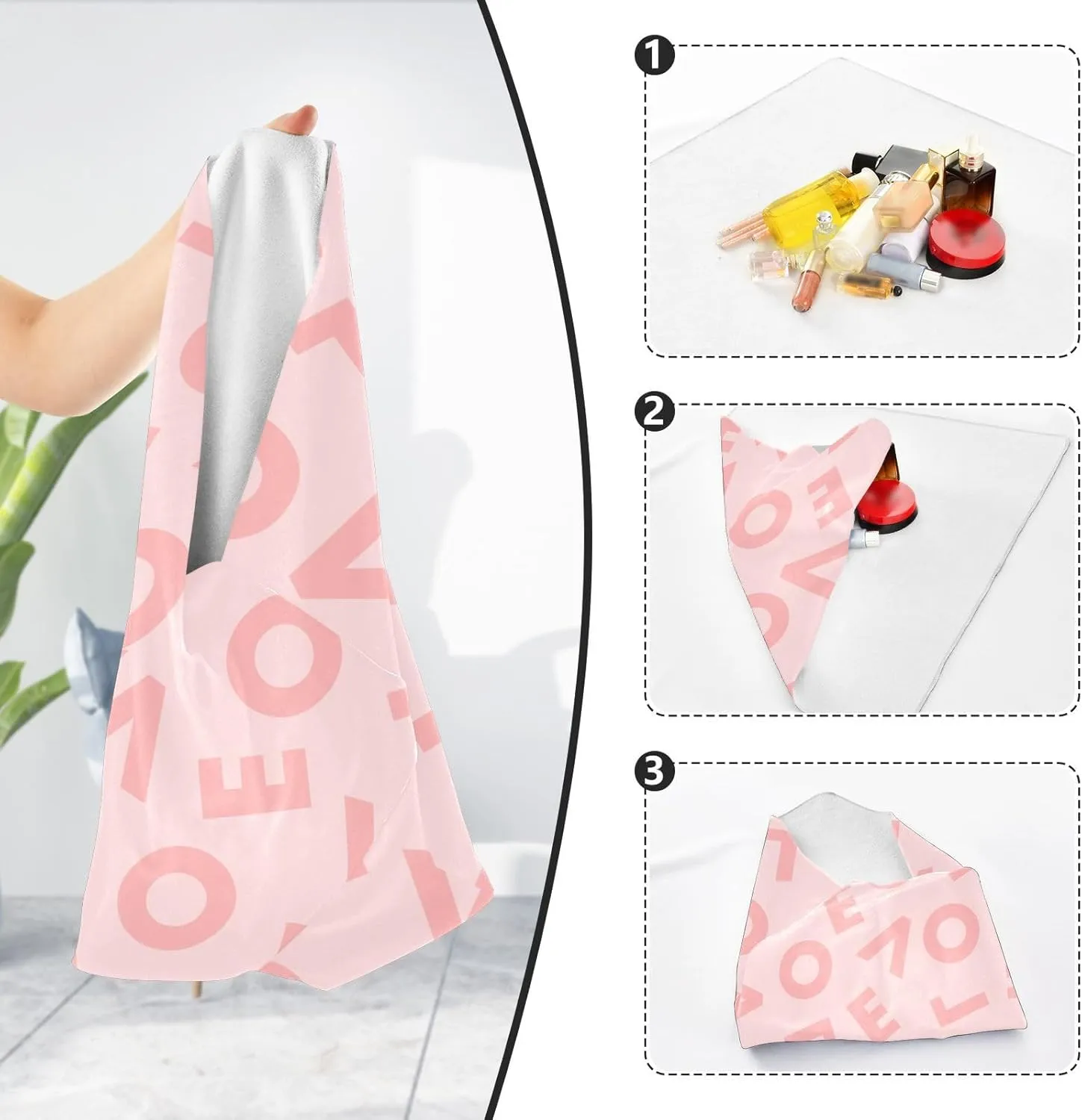 susiyo Love Letters Protective Wrap Anti-scratch Lens Camera Wrap Lens Protector Magic Self-Adhesive Cloth Wrapper Portable Cosmetic Bag Travel Organizer for Camera DSLR Laptop Accessories