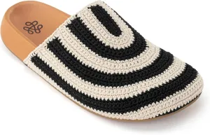 The Sak Bolinas Clog in Crochet and Leather, Slip On Entry