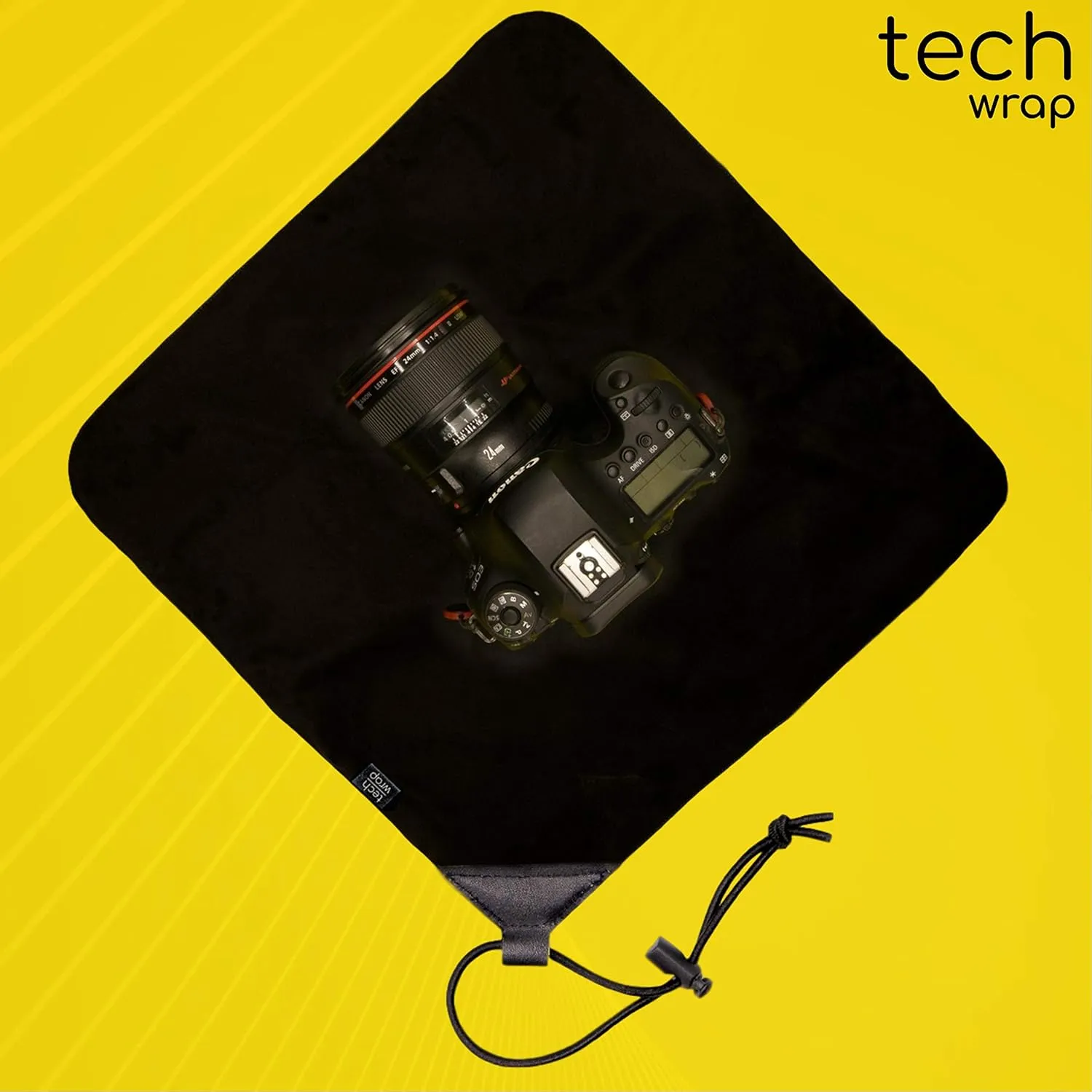 The Tech Wrap Standard 17.5" x 17.5" Camera Protective Wrap - Camera Wraps Lens Protector - Camera Travel Accessories - Camera Pouch DSLR Sleeve Case