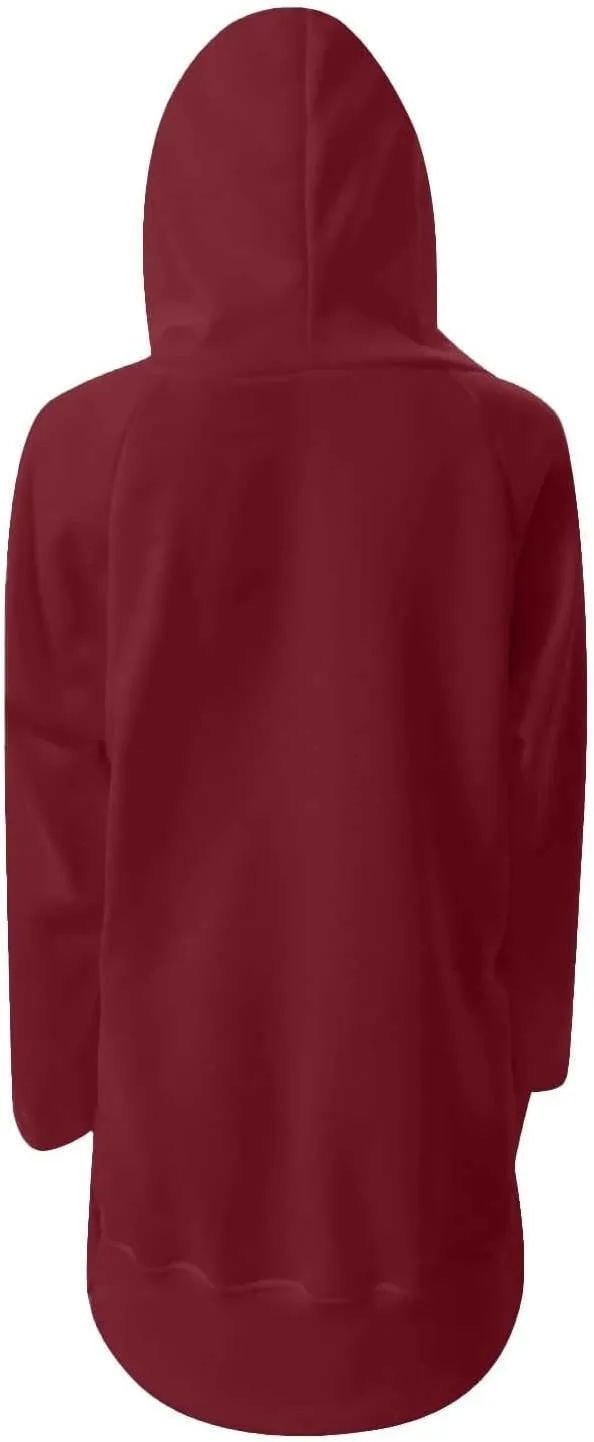 The Warmy Oversized Hoodie Dress for Womens Hoodies Pullover Long Sleeve Hoodies with Pocket