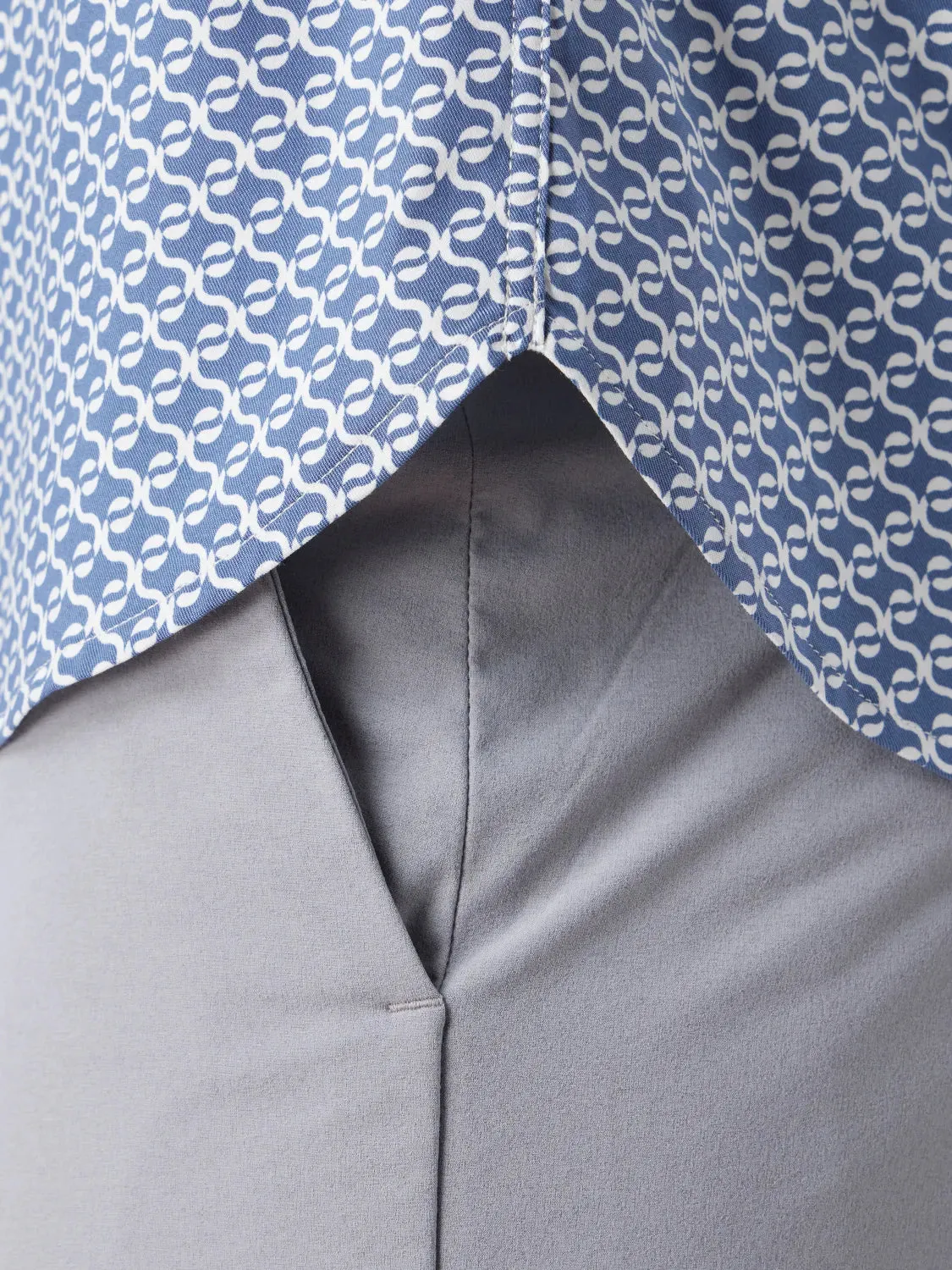 The Windward Shirt | Navy Geo