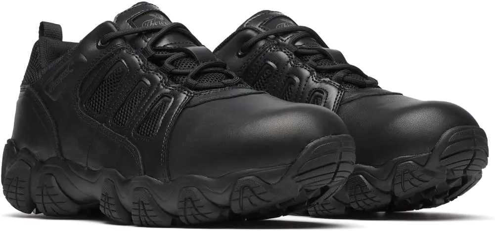 Thorogood Crosstrex Waterproof Athletic Work Shoes for Men - Lightweight Polishable Leather and Mesh with Comfort Insole and Slip-Resistant Outsole; ASTM Rated