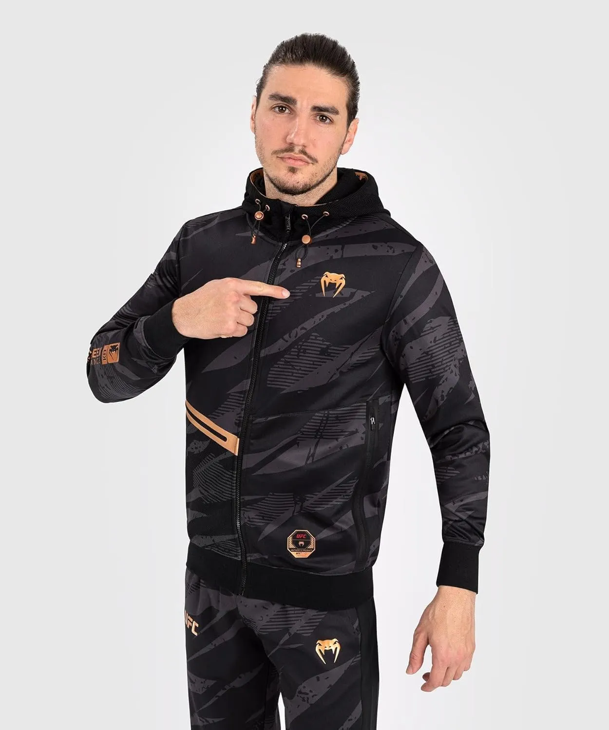 Venum Men's UFC Adrenaline Fight Week Zip Hoodie