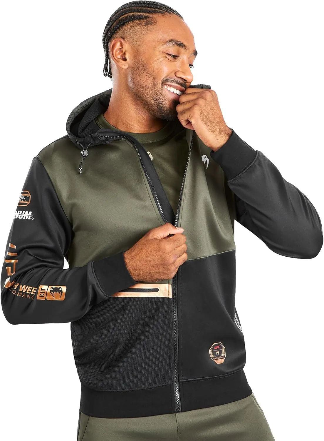 Venum Men's UFC Adrenaline Fight Week Zip Hoodie