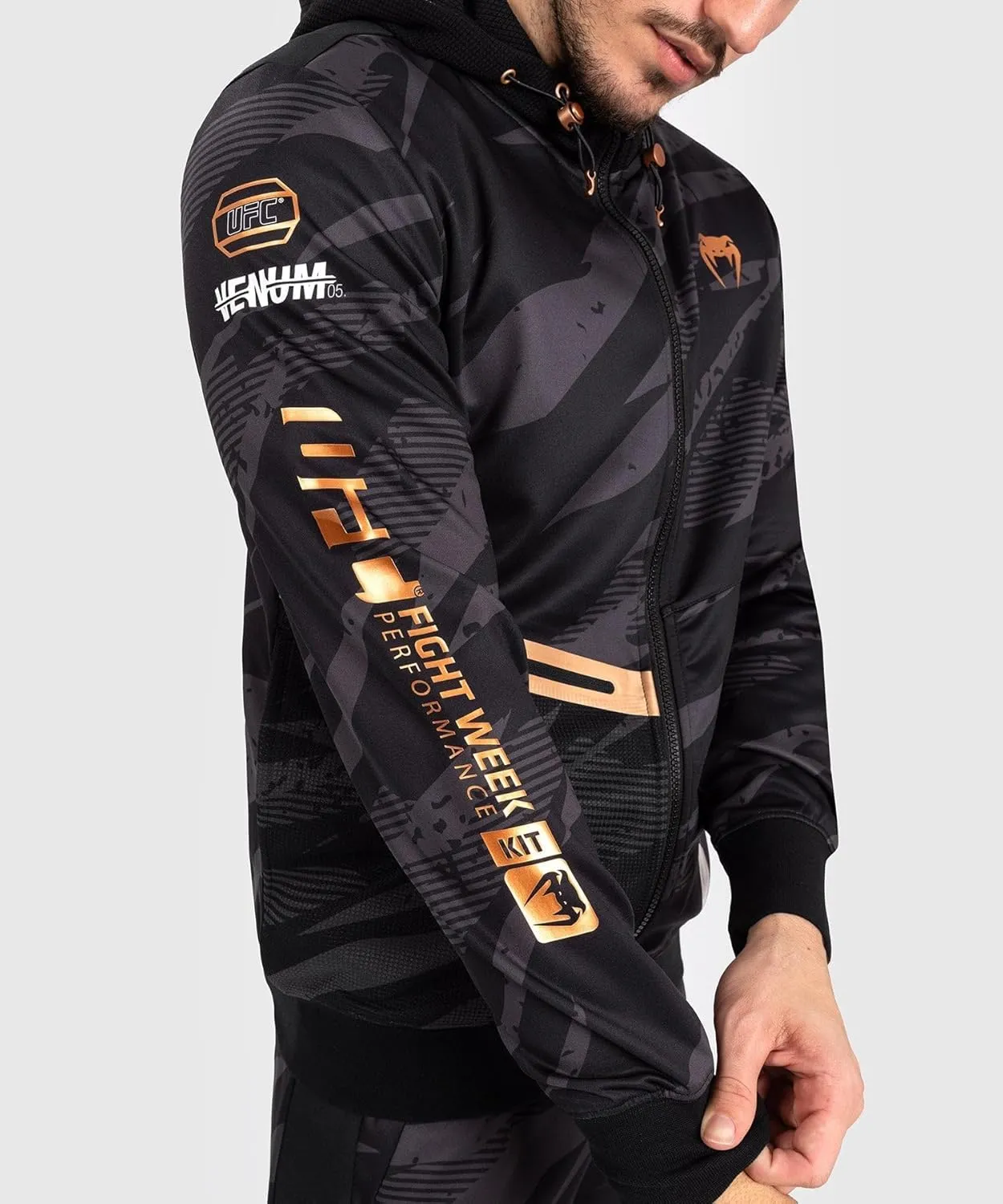 Venum Men's UFC Adrenaline Fight Week Zip Hoodie