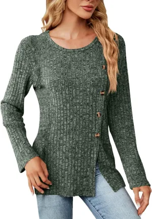 Womens Long Length Sleeve Tops Blouse Neck Shirts Long Tunic Sleeve Women's Striped Boatneck Shirt Frenchy Cotton