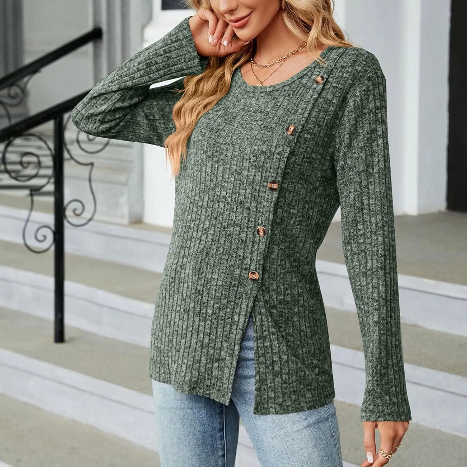 Womens Long Length Sleeve Tops Blouse Neck Shirts Long Tunic Sleeve Women's Striped Boatneck Shirt Frenchy Cotton