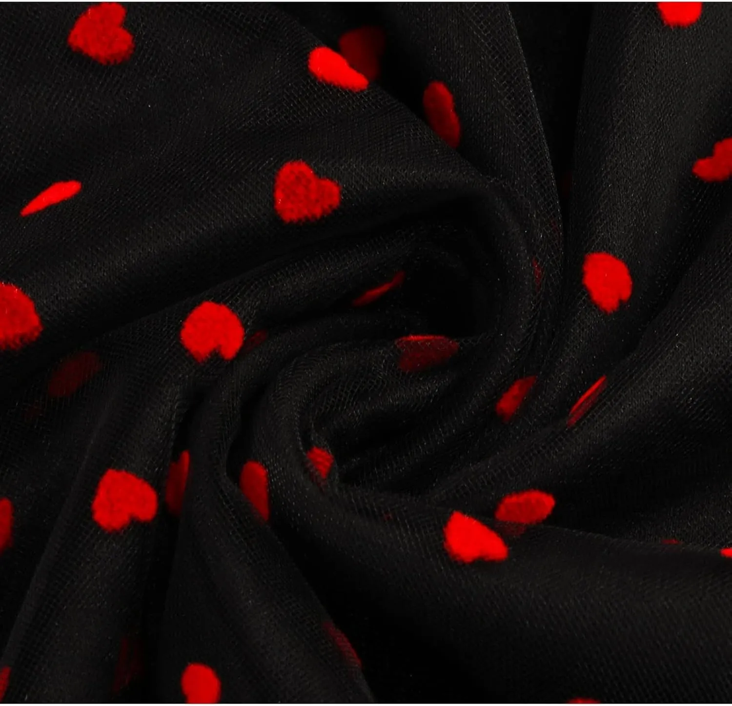 Women's Polka Dot Tulle Long Skirt, High Waisted Flowy Summer Casual Skirts Going Out Streetwear Trendy Clothes