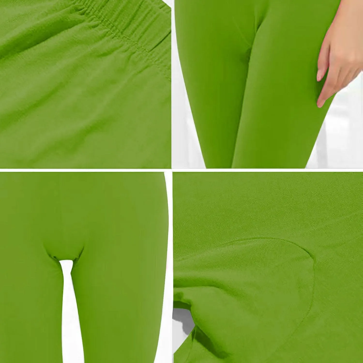 Women's Sports Fitness Pants Solid Color Elastic Waist Tight Fitting Trousers Peach Hip Yoga Stretch Running Pant