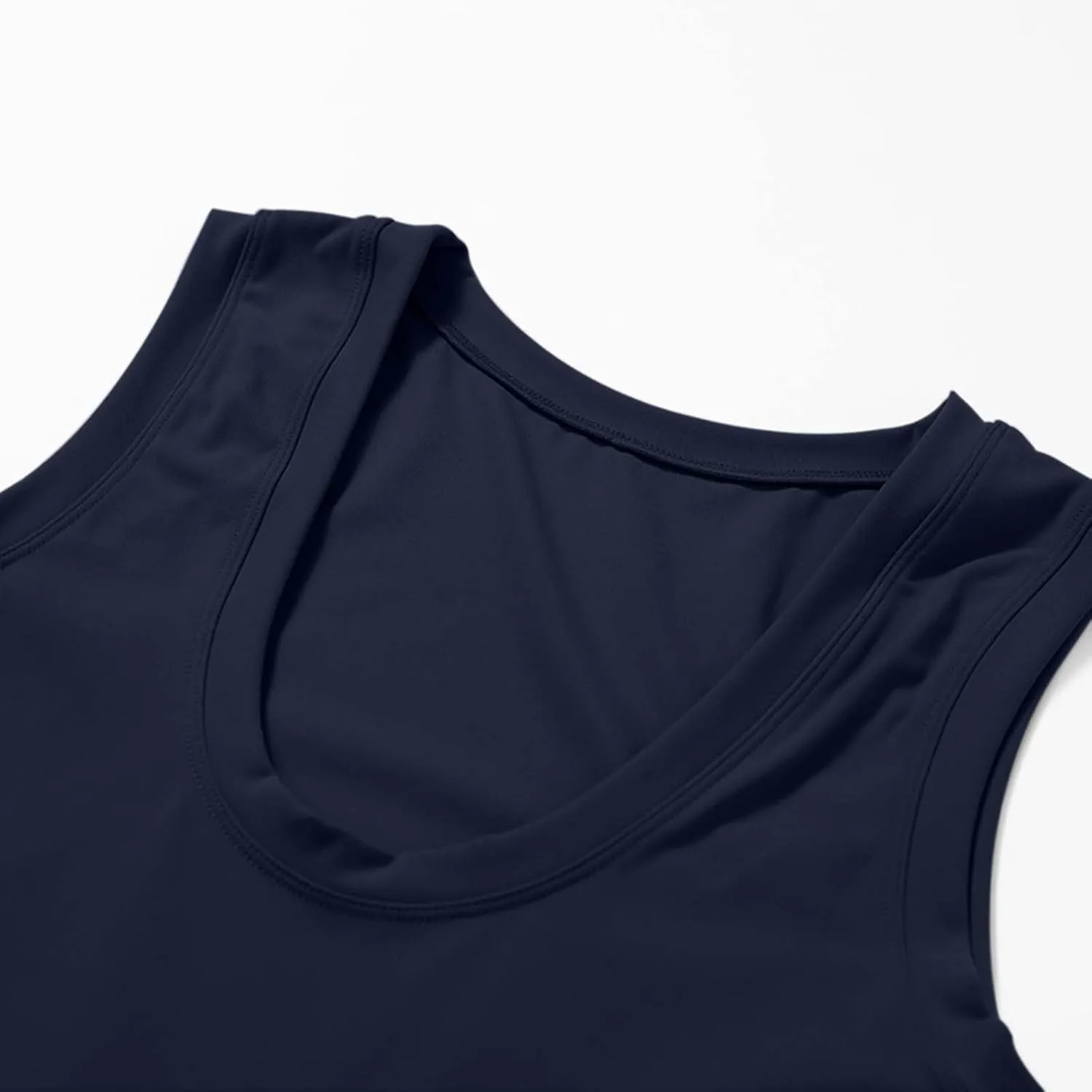 Women's Sports Tank Romper Sleeveless Workout Mini Dress Solid Knot Wrap High Elasticity Gym Yoga Running Outfits
