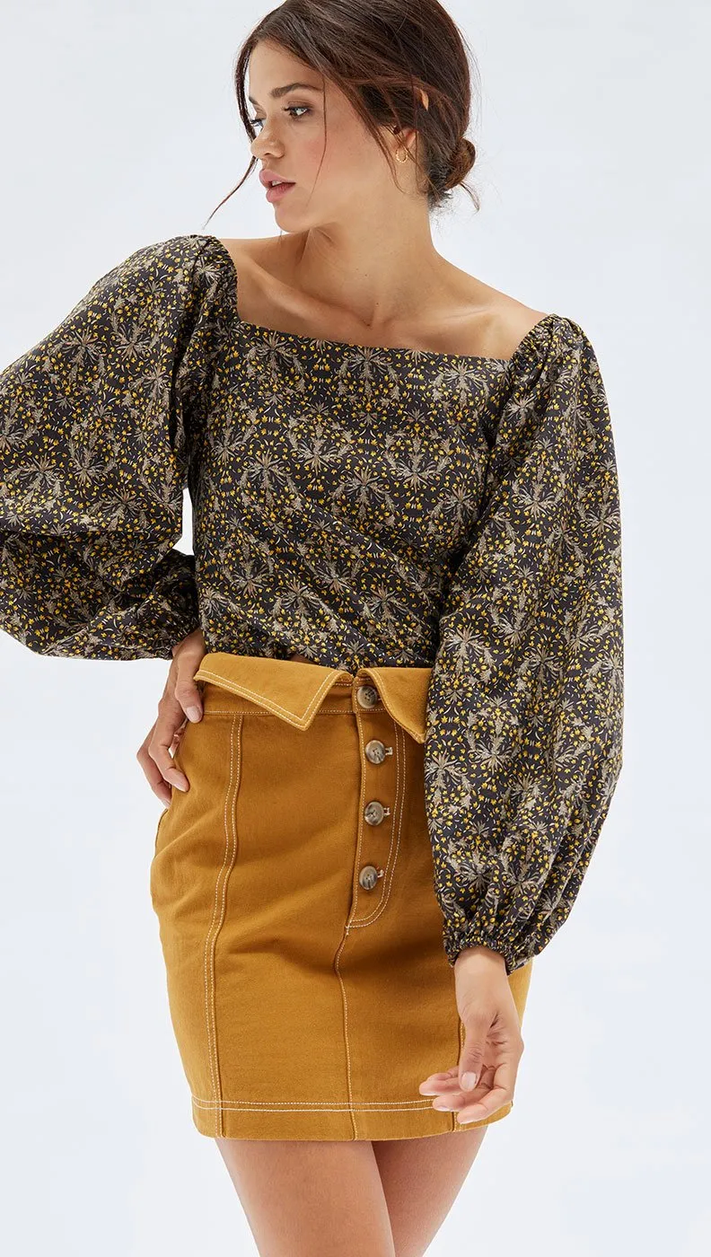 Yasamin Puff Sleeve Top