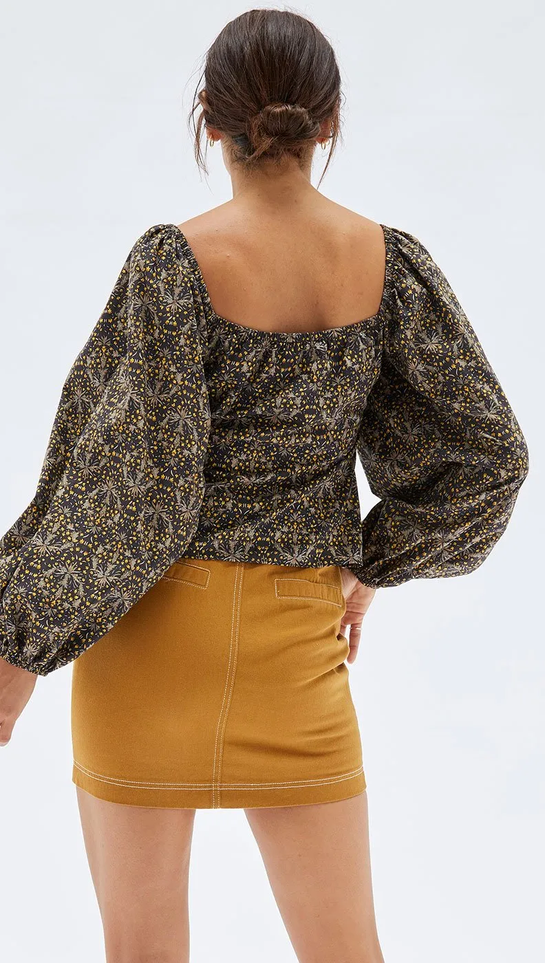 Yasamin Puff Sleeve Top