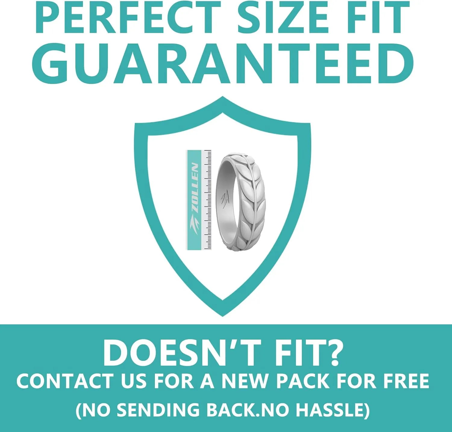 Zollen Silicone Wedding Rings for Women 4/7 Packs - Stackable Silicone Rubber Wedding Bands - Innovative Heart Shaped Diamond and Wings Collections